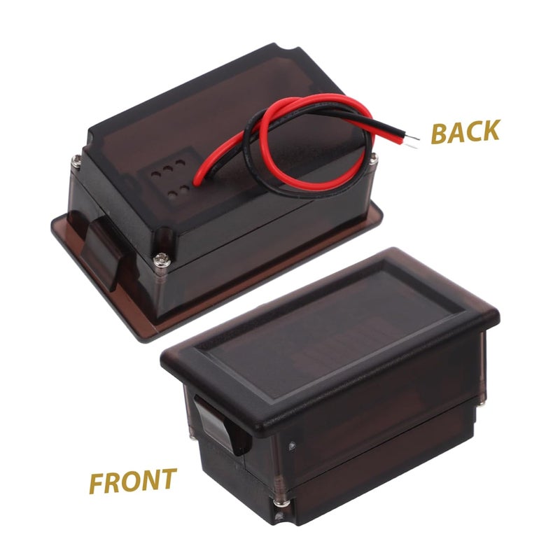 60V Battery Capacity Indicator LCD Display Voltage Monitor for RV Motorcycle Electric Vehicle - Image 3